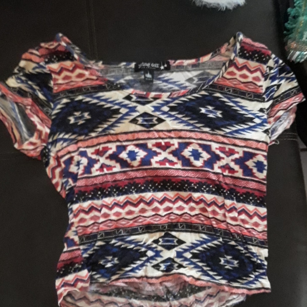 Womens crop top mid west style